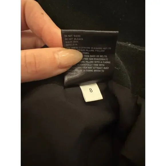 UNIQLO Black Wool Blend Mini Skirt - Picture 6 of 6